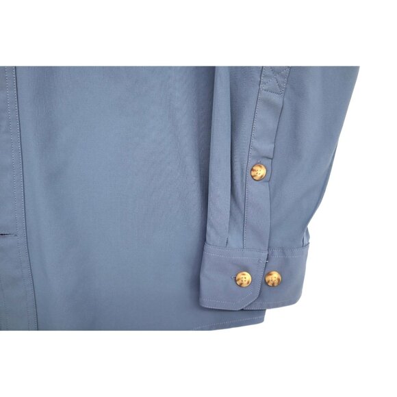 Duluth Trading Co Mens Standard Fit Action Blocks Burn & Odor Work Shirt Size M - Picture 5 of 13